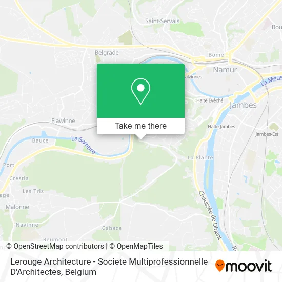 Lerouge Architecture - Societe Multiprofessionnelle D'Architectes map