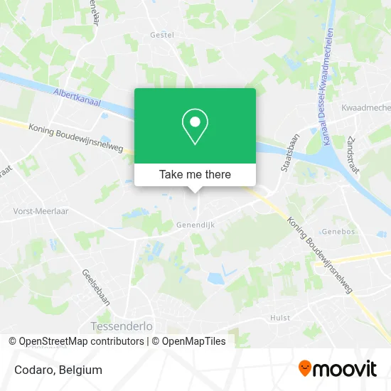 Codaro map