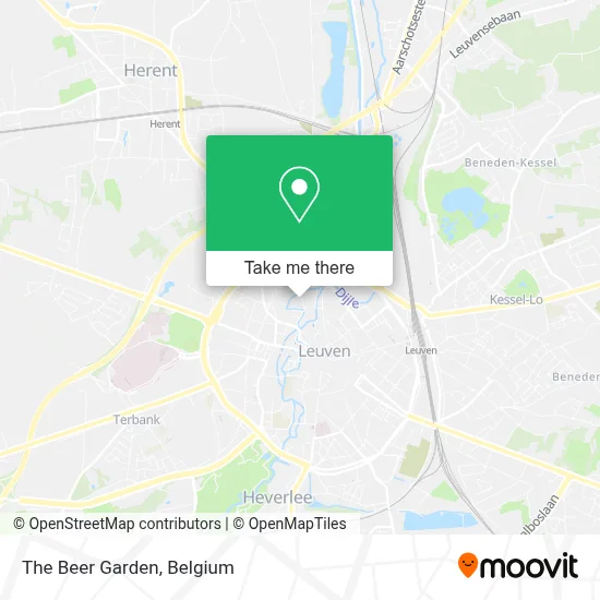 The Beer Garden map