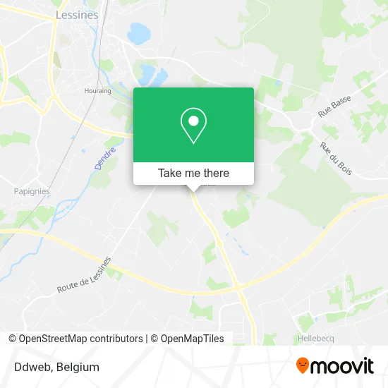 Ddweb map