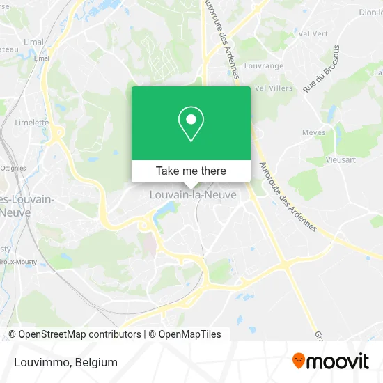 Louvimmo map