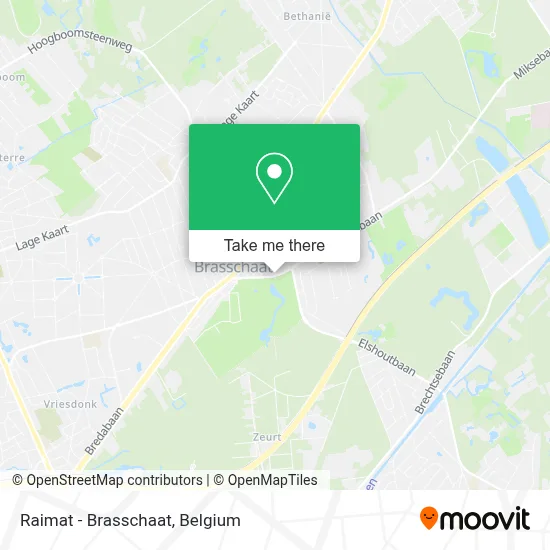 Raimat - Brasschaat map