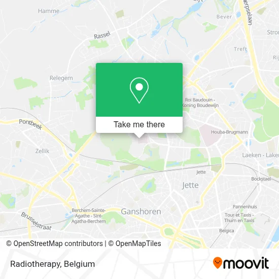 Radiotherapy map