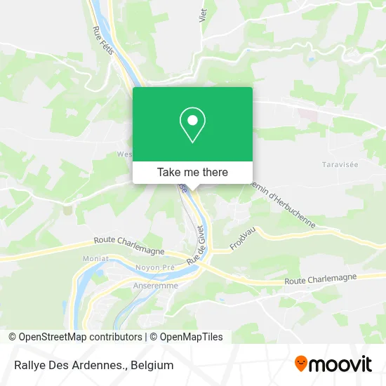 Rallye Des Ardennes. map