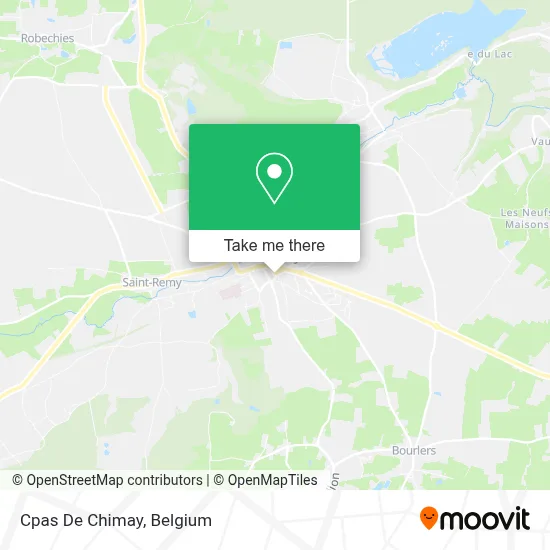 Cpas De Chimay map
