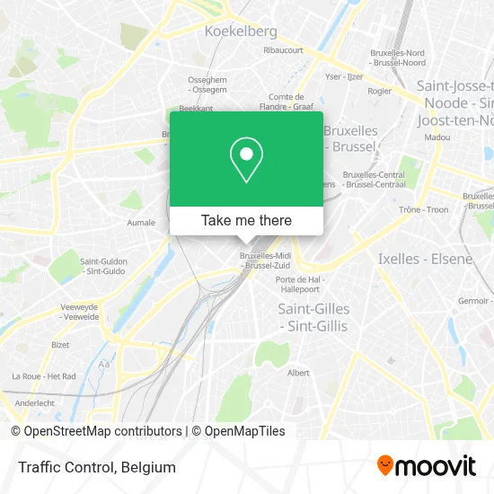 Traffic Control map