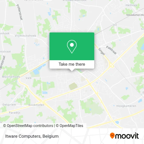 Itware Computers map