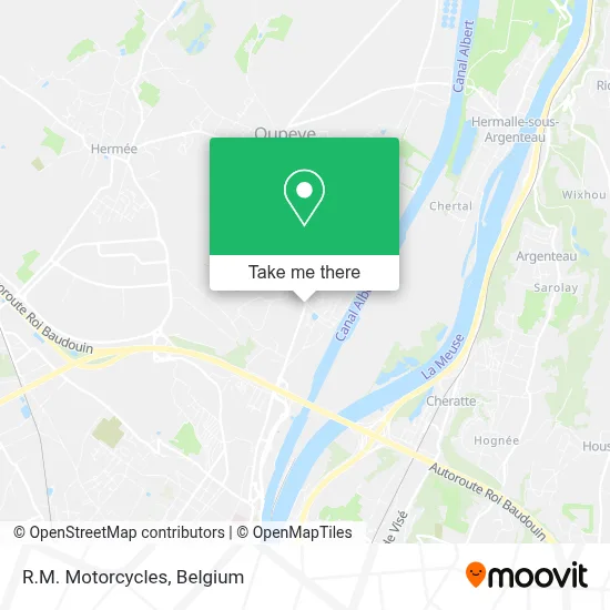 R.M. Motorcycles map