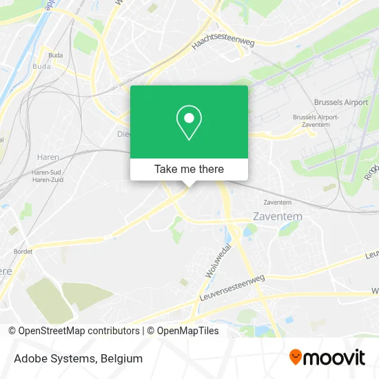 Adobe Systems map