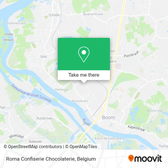 Roma Confiserie Chocolaterie plan