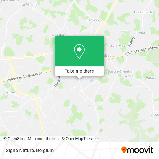 Signe Nature map