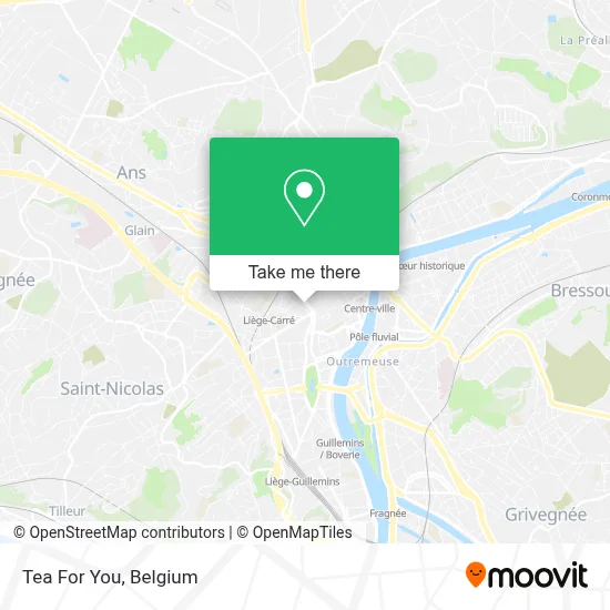 Tea For You map