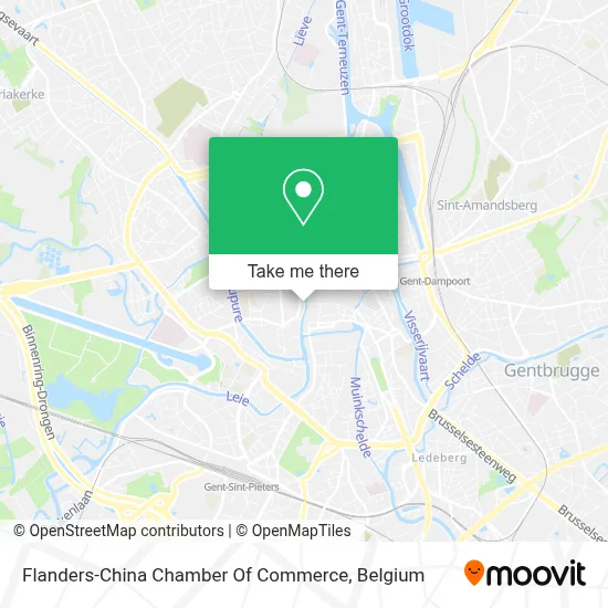 Flanders-China Chamber Of Commerce map