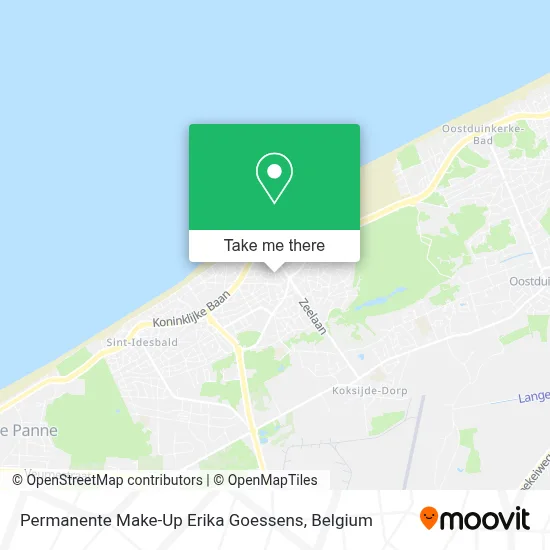 Permanente Make-Up Erika Goessens map