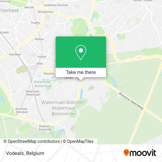 Vodeals map