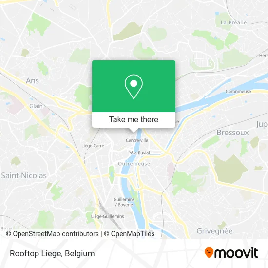 Rooftop Liege map
