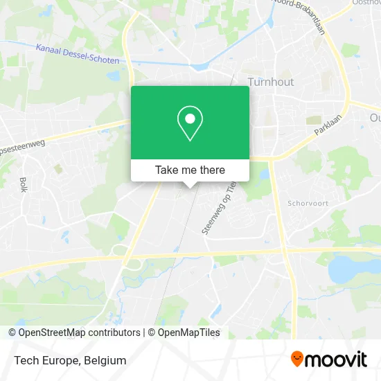 Tech Europe map