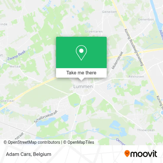 Adam Cars map
