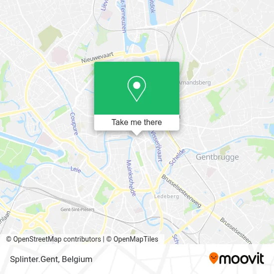 Splinter.Gent map