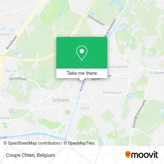 Coupe Chien map