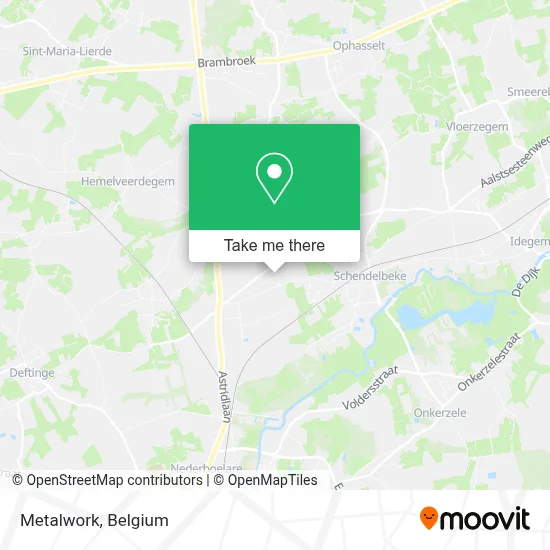 Metalwork map