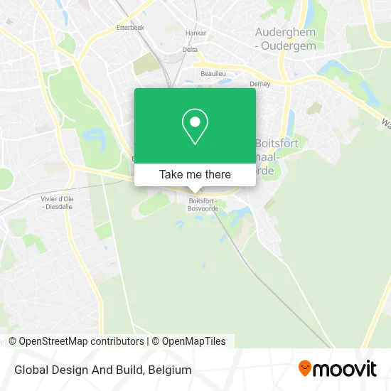 Global Design And Build map