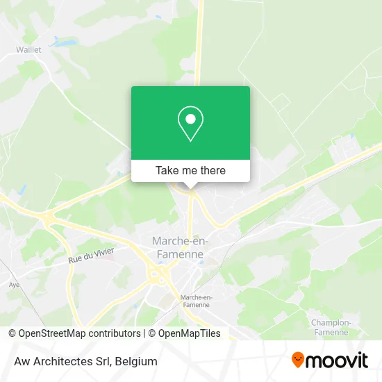 Aw Architectes Srl map