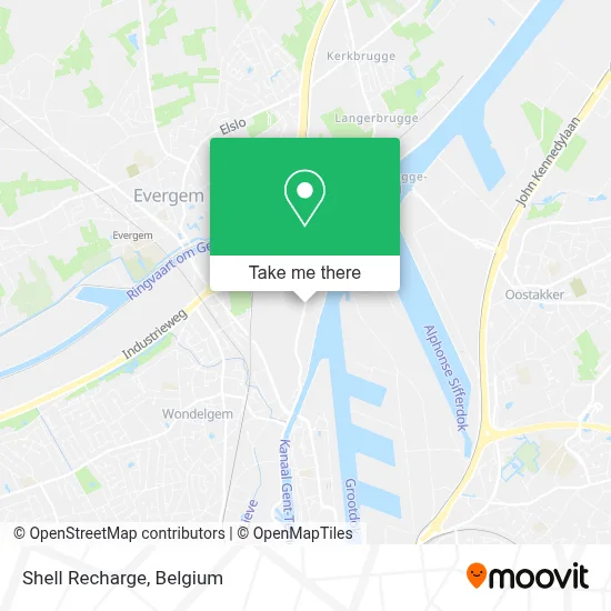Shell Recharge map