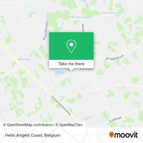 Hells Angels Coast map