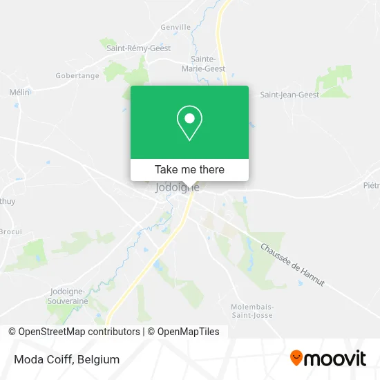 Moda Coiff map