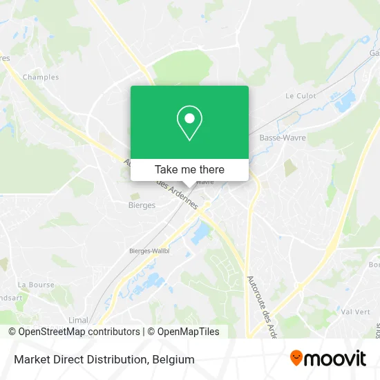 Market Direct Distribution map