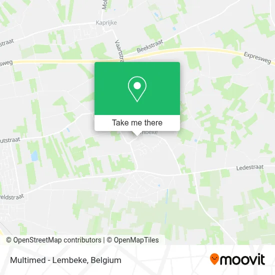 Multimed - Lembeke map