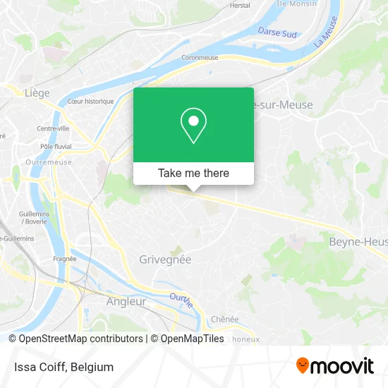 Issa Coiff map