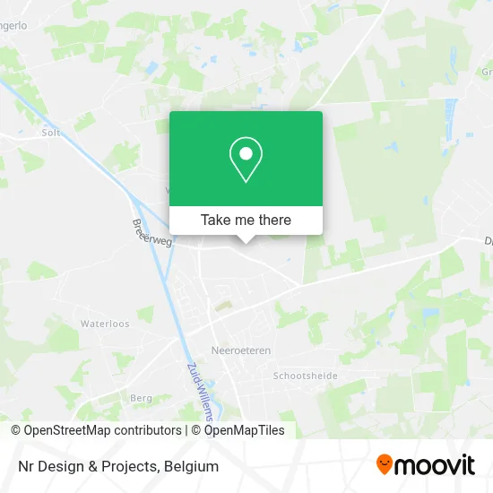 Nr Design & Projects map