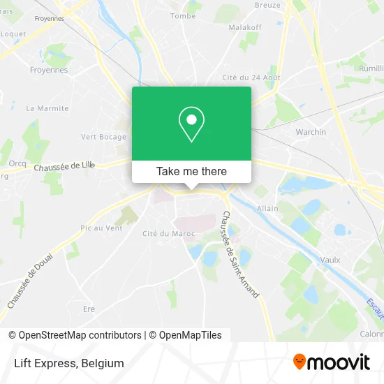 Lift Express map
