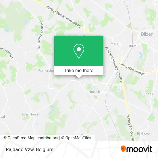 Rajdado Vzw map