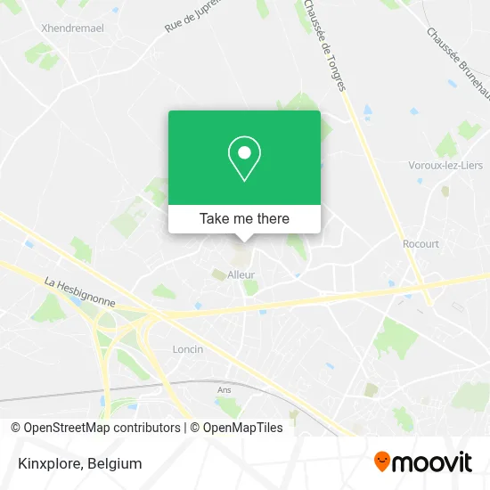 Kinxplore map