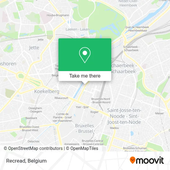 Recread map