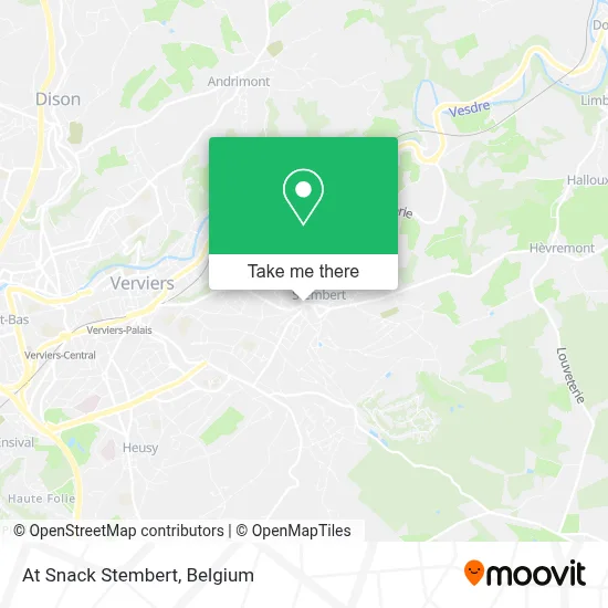 At Snack Stembert map