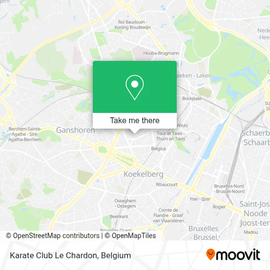 Karate Club Le Chardon map