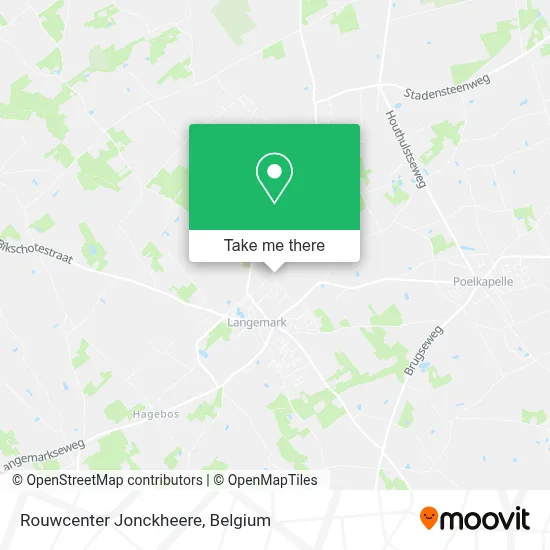 Rouwcenter Jonckheere map