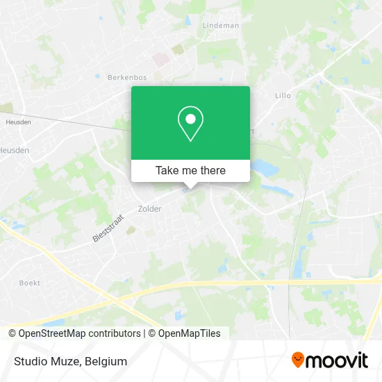 Studio Muze map