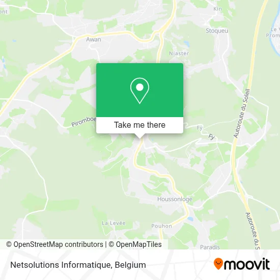 Netsolutions Informatique map