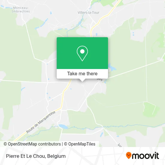 Pierre Et Le Chou map