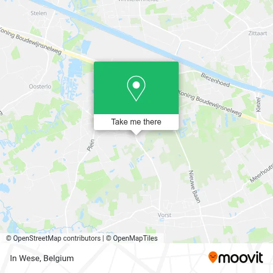 In Wese map