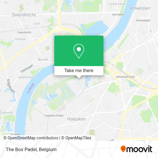 The Box Padel map