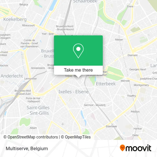 Multiserve map