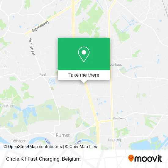 Circle K | Fast Charging map