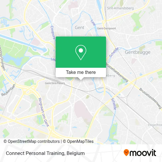 Connect Personal Training map