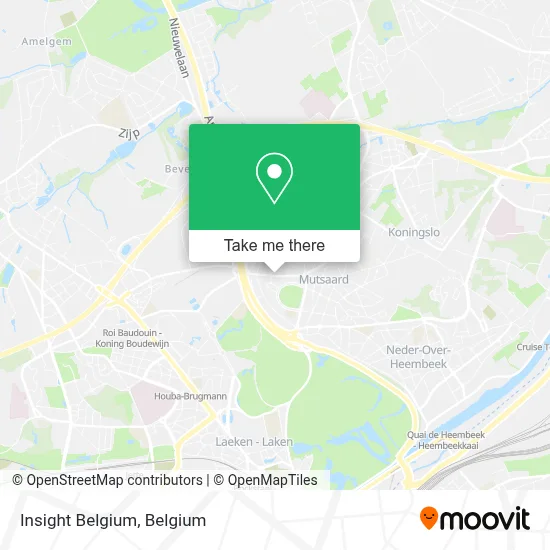 Insight Belgium map